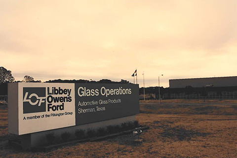 テキサス州シャーマンに自動車用ガラス工場を建設