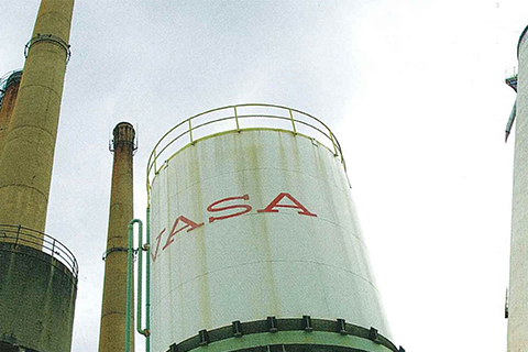 VASA工場にフロートガラス溶融炉を導入