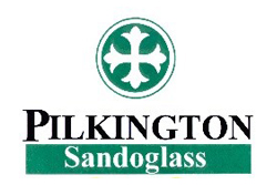 初期のPilkington Sandoglassロゴ